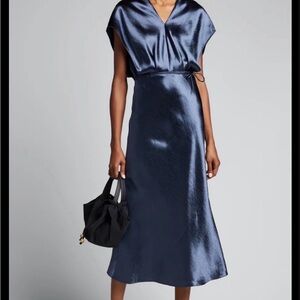 Vince Midnight Blue Midi dress